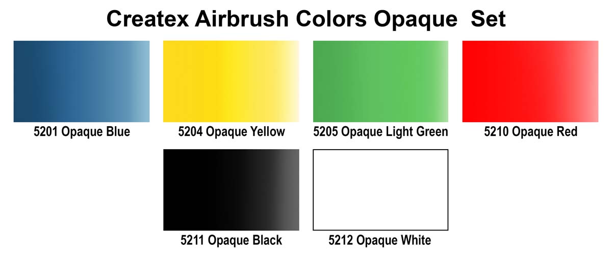 5814-01 Createx 12 Airbrush Color Paint Set