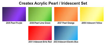 2044 Pearl/iridescent Colors