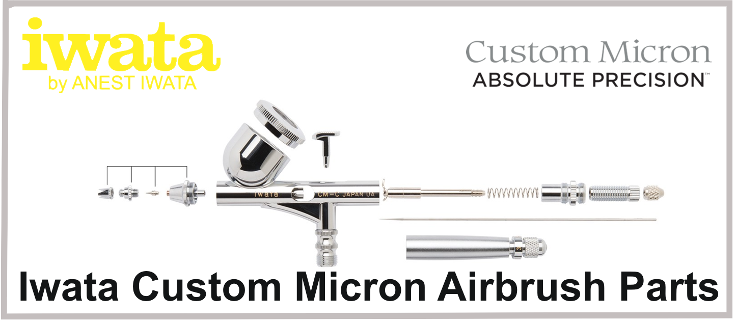 Iwata Custom Micron CM-SB Airbrush with Metal Case — Midwest